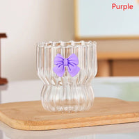 Cute Ribbon Glass Coffee Mug - Image 10