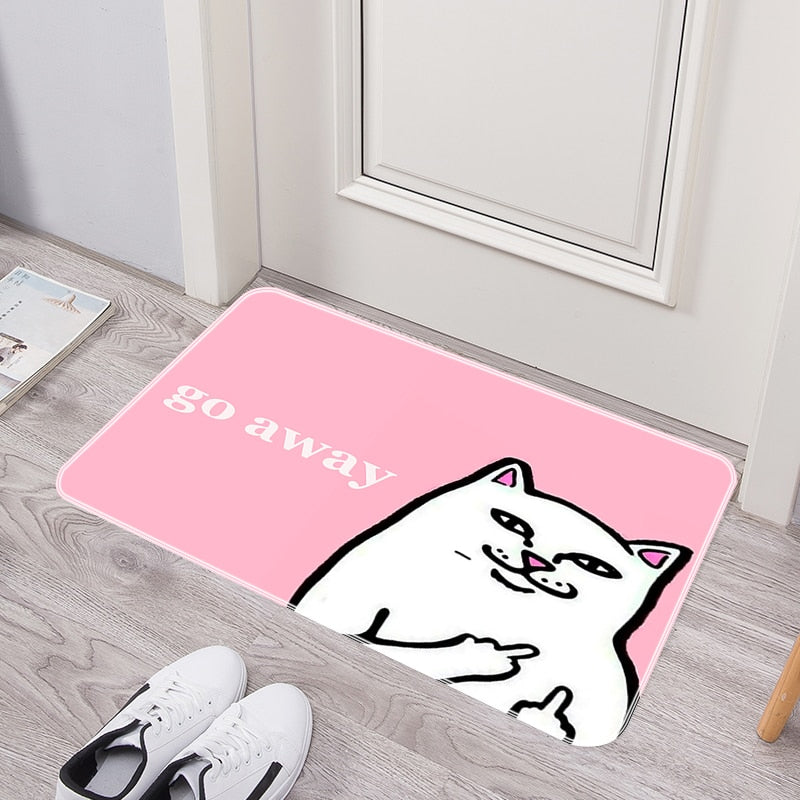 Please Go Away Washable Funny Non-Slip Doormat - Image 6