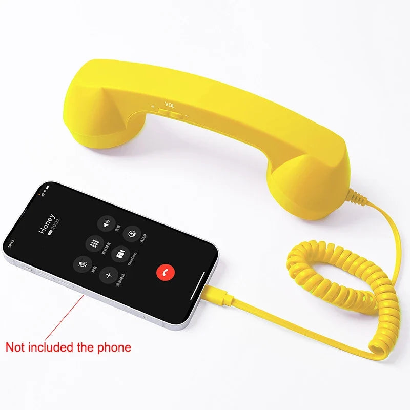 שפופרת טלפון USB-C מדגם Call Me Classic