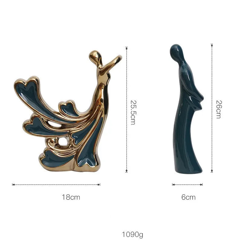 Romantic Couple Figurine Home Decor - Image 6