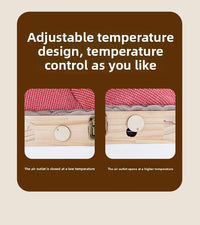 Natural Wood Herbal Heat Circulation Therapy Boots - Image 3