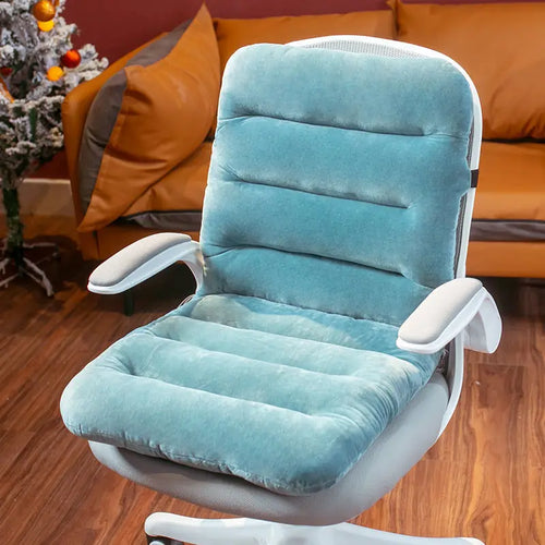 Comfy Plush Office Soft Seat-Back Cushion - Image 0