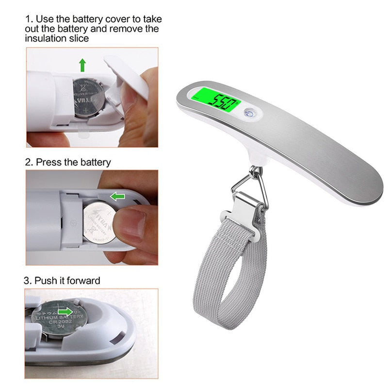 Smart Handy Hang Digital Luggage Scale - Image 5