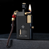 Old Flame Ignition Kerosene Windproof Lighter - Image 2
