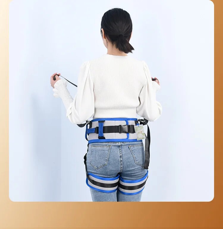 Secure Lift Body Support Patient Transfer Strap Belt - Image 1