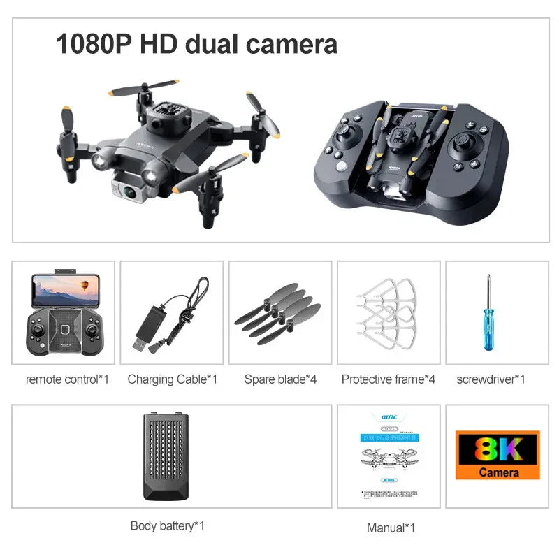 5D Obstacle Detection Aerial Imaging FPV Drone - Image 7