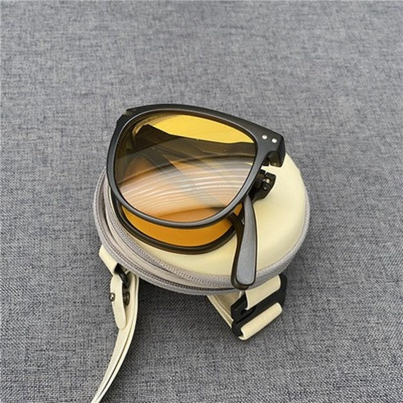 Anti-UV Foldable Fashion Flex Clear Vision Sunglasses - Image 8