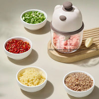 Cute Bear Rechargeable Anti-Slip Electric Grinder - Image 2