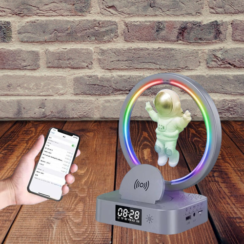 Galactic Astranout Alarm Clock RGB Speaker - Image 2