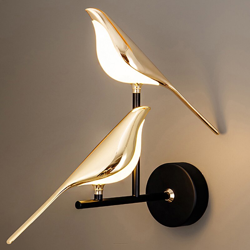 Modern Nordic Wall Bird Lamp - Image 7