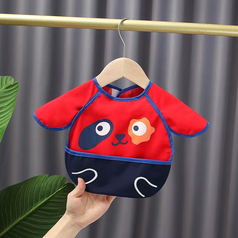 Waterproof Cartoon Baby Easy-to-Clean Bibs - Image 10