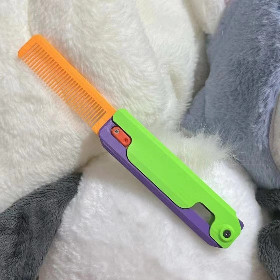3D Printed Foldable Gravity Comb - Image 5