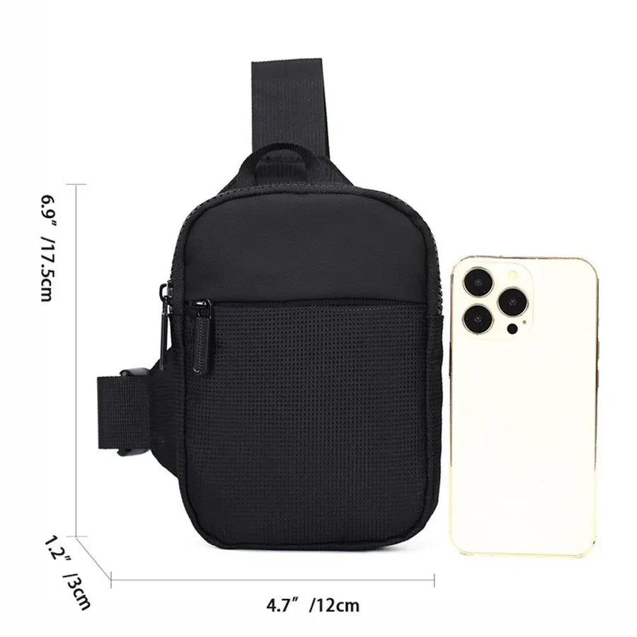 Stylish Functional Oxford Crossbody Men Casual Shoulder Bag - Image 3