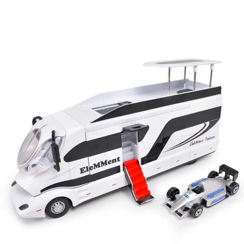 Deluxe RV Metal Camper Van Model Toy - Image 7