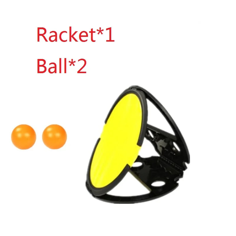 Interactive Racket Throw And Catch Ball Game