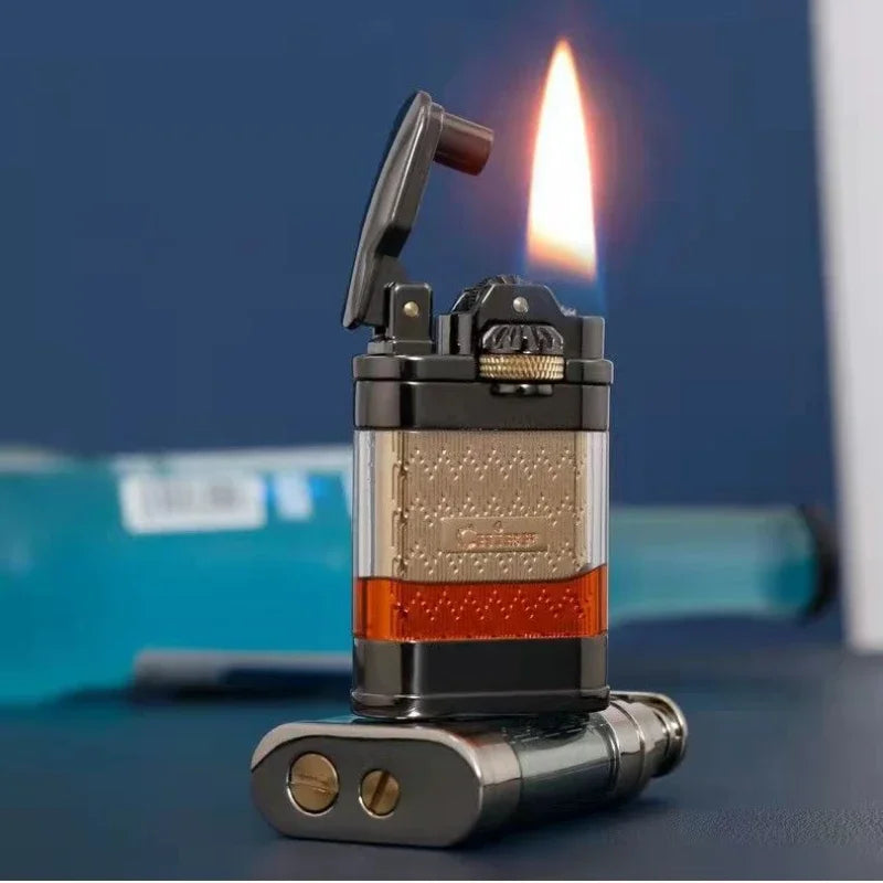 Modern Clear Tank Jet Flame Lighter - Image 4