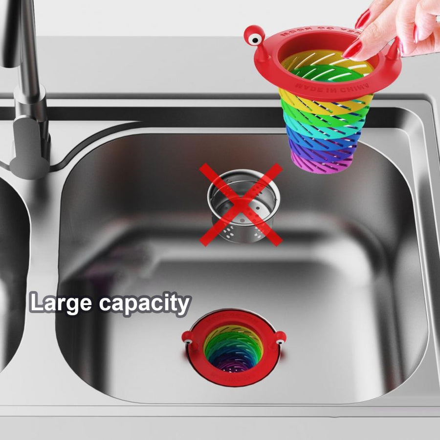 Little Monster Colorful Foldable Sink Strainer Basket - Image 6