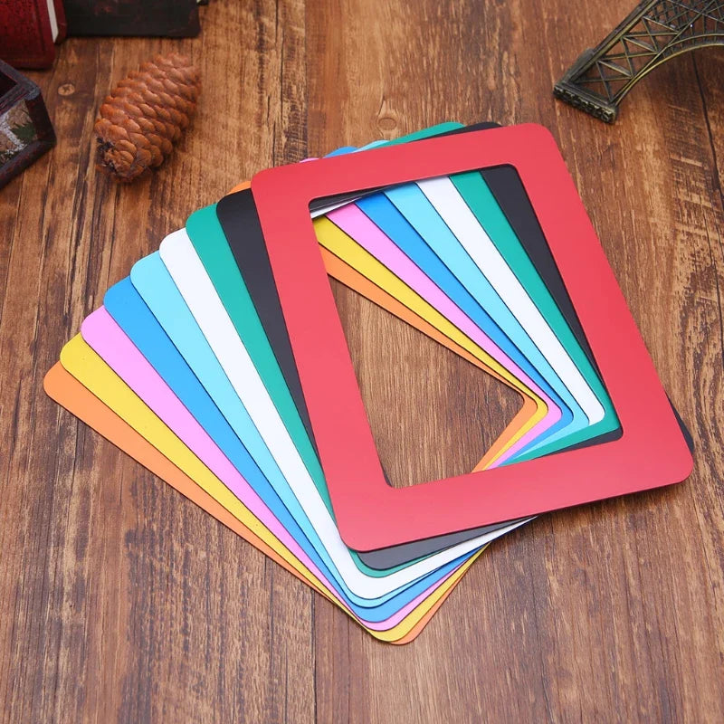 Magnetic Fridge Colorful DIY Photo Frames - Image 2