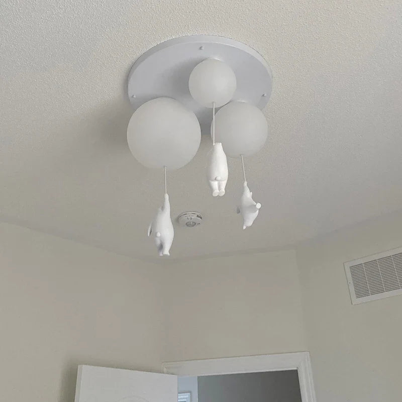 Hanging Bears Balloons Lamp - Image 5