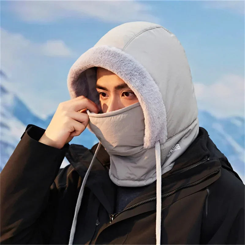 Insulated Windproof Winter Hooded Face-Cover - Image 2