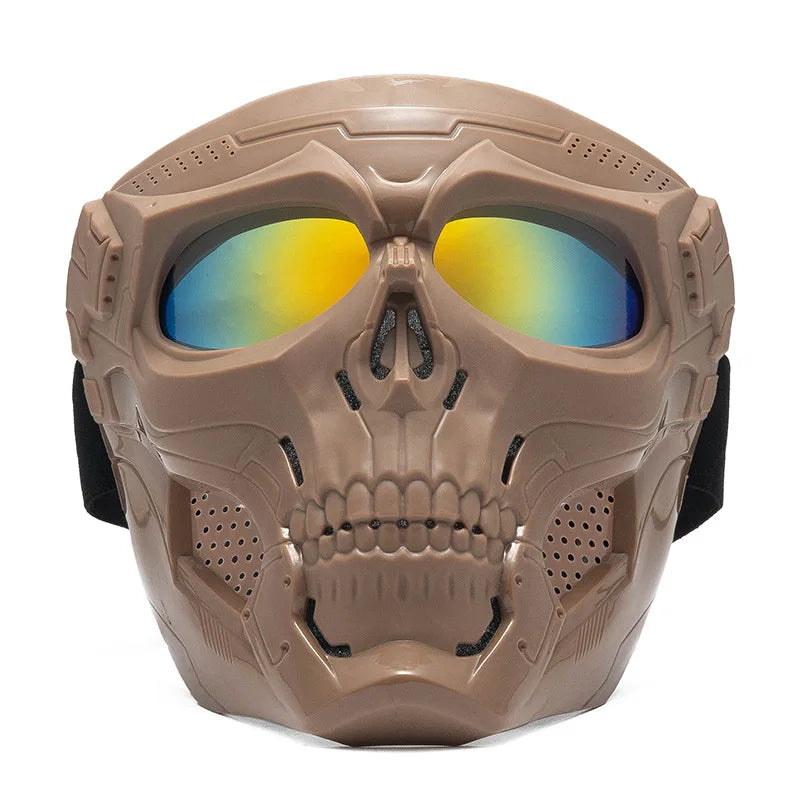 Skull Horror Off-Road Motorcycle Mask - Image 12