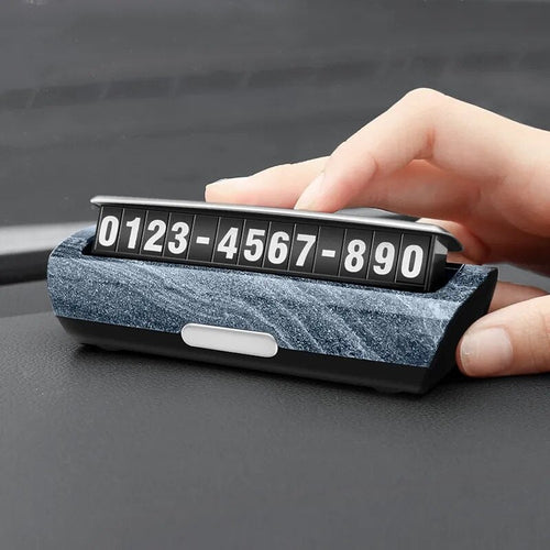 Elegant Car Parking Number Plate - Image 0