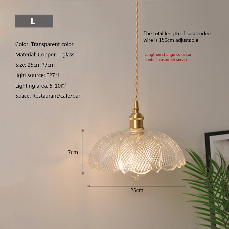Nordic Brilliance Transparent Glass Pendant Lamp - Image 18