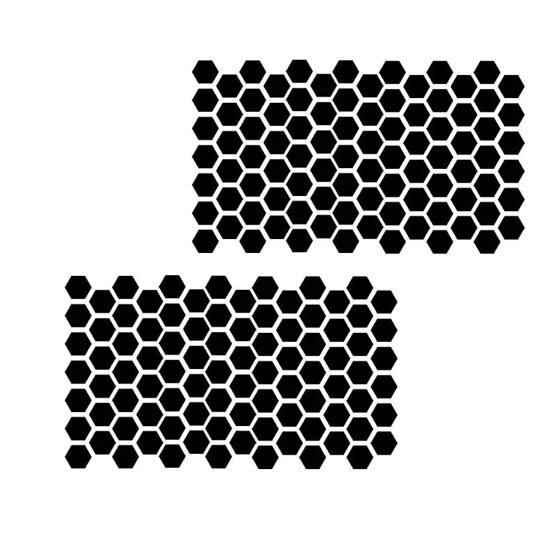 Car Side Window Honeycomb Decor Sticker - Image 6