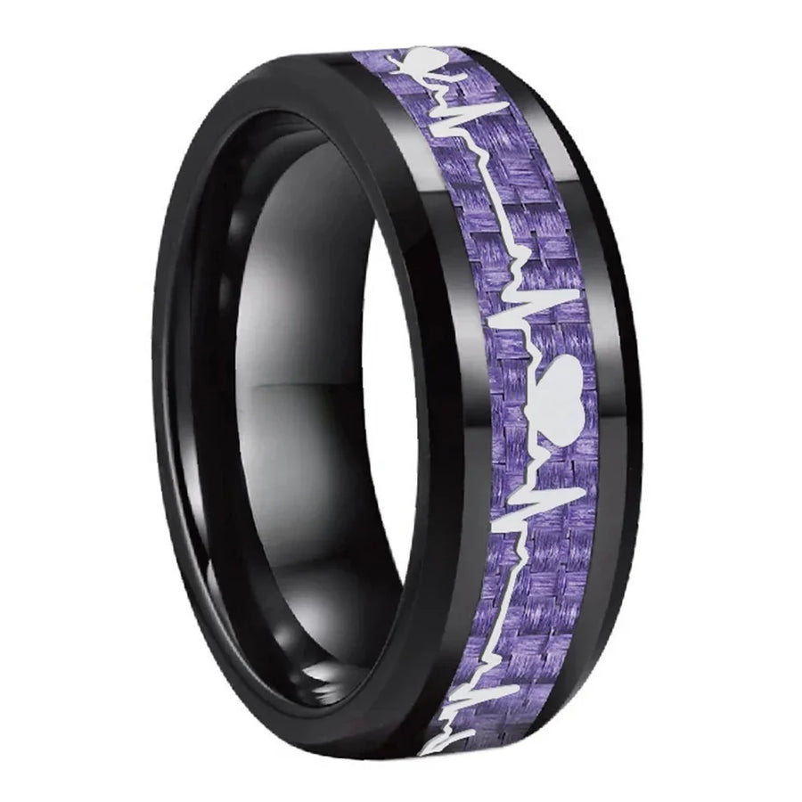 Love Keeps Beating Heartbeat Ring