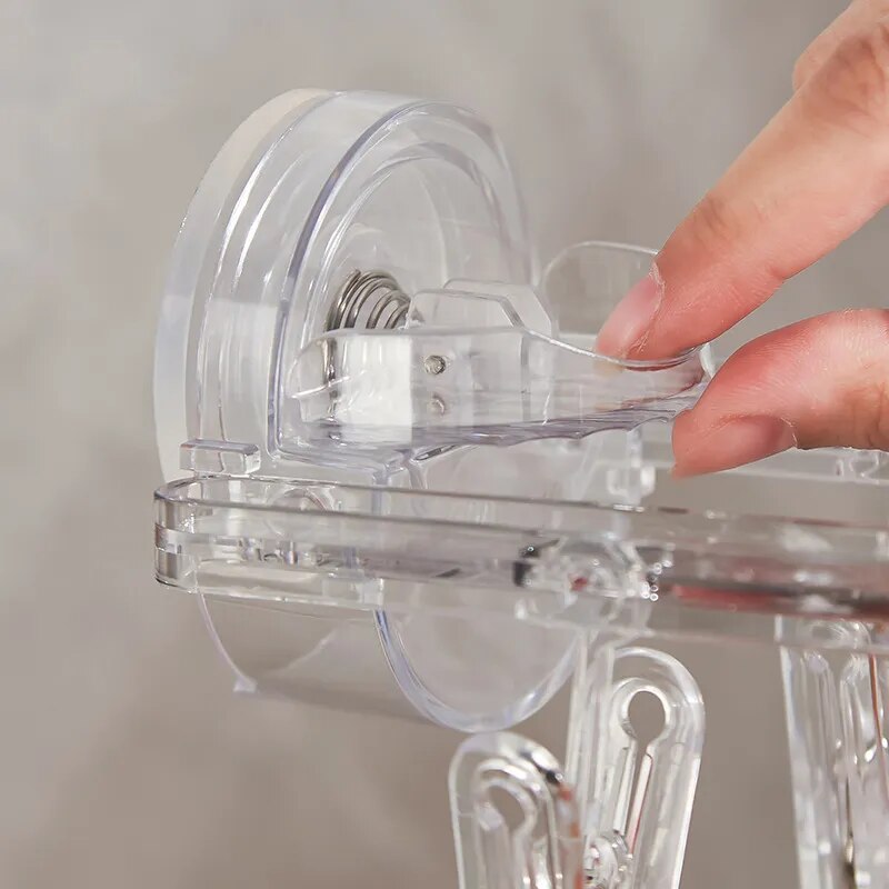 Crystal Clasp Sleek Multi-Peg Organizer - Image 3