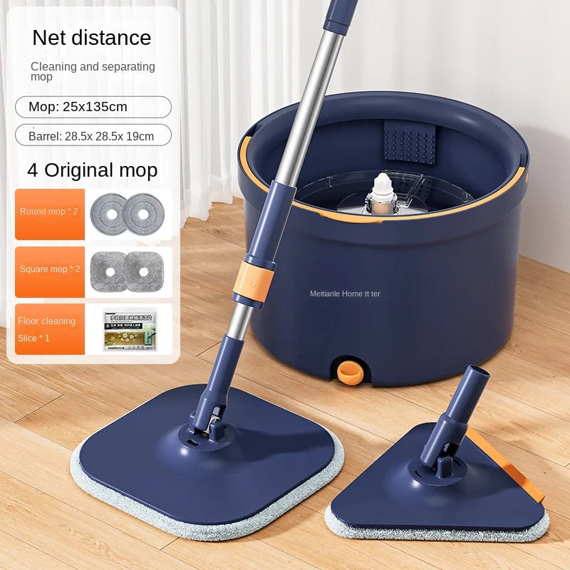 Hands-Free Water Separation Effortless Cleaning Electrostatic Mop