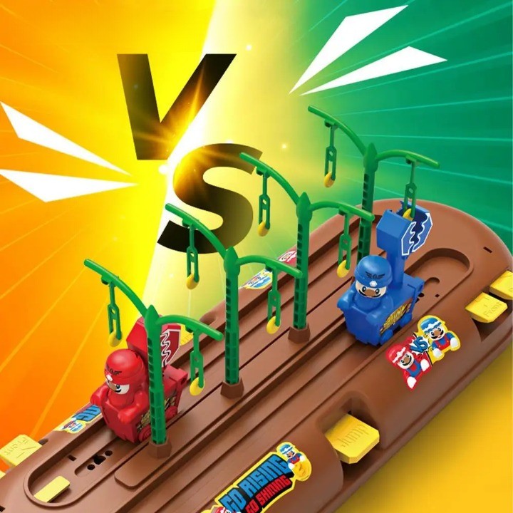 Racing Board Two-Player Interactive Table Game - Image 0