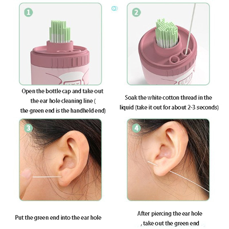 Disposable Earrings Hole Cleaning Set - Image 4