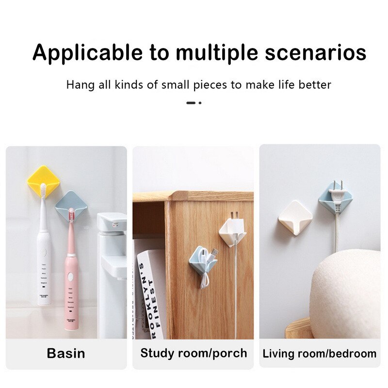 Self-Adhesive Strong Cable Holding Wall Hook - Image 4