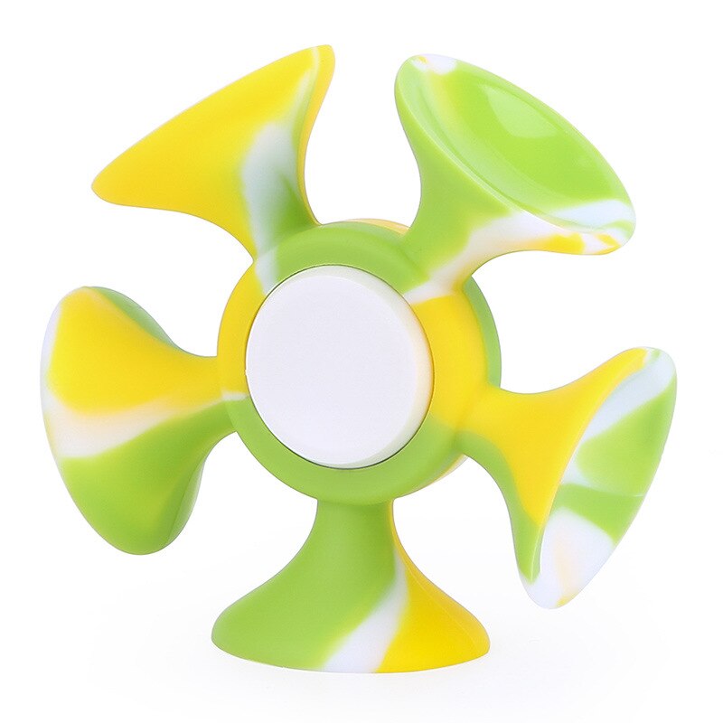 Anti-stress Silicone Colorful Hand Spinner