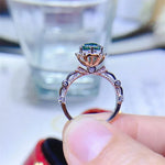 Eternal Rose Moissanite Women Ring