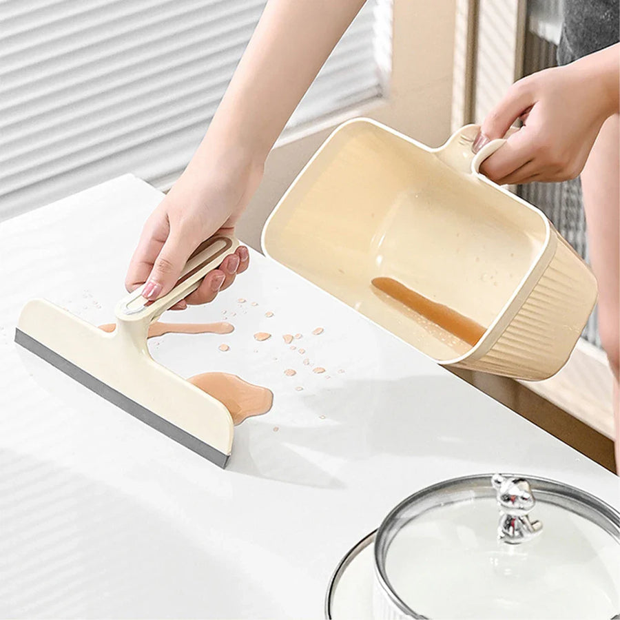 Mini Desktop Trash Scraper Bin - Image 0