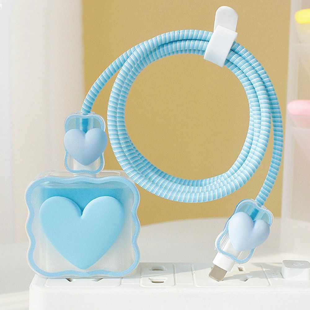 Transparent Love Charging Cable Protector Case - Image 8