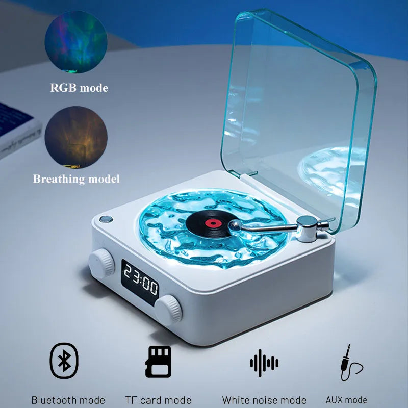 Retro White Noise Bluetooth Retro Bluetooth Speaker - Image 1