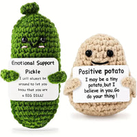You Got This Mini Crochet Encouraging Desk Buddy Friend - Image 4