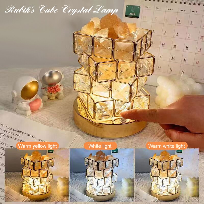 Crystal Room Mood Ambient Geo Shimmer Cube Light - Image 6