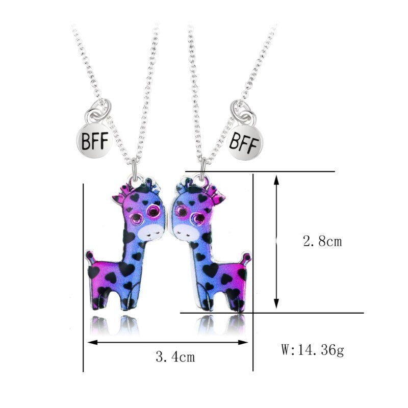 Magnetic Lovely Couples Pendant Necklace - Image 14