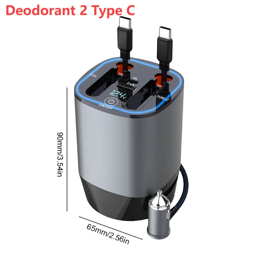 Smart Ride Retractable Car Fast Charger - Image 8