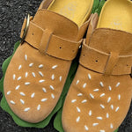 Hamburger Style Casual Beach Slippers