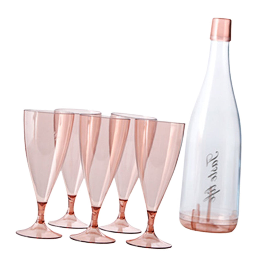 Creative Detachable Drink Glasses with Bottle - Image 3