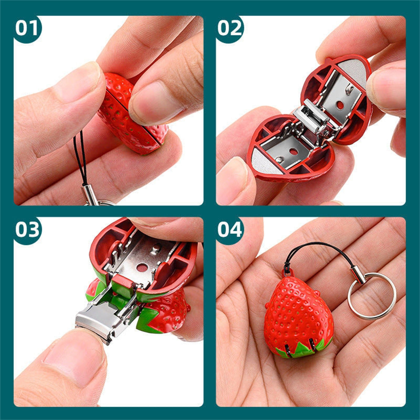 Mini Fruits Animal Nail Clipper - Image 3