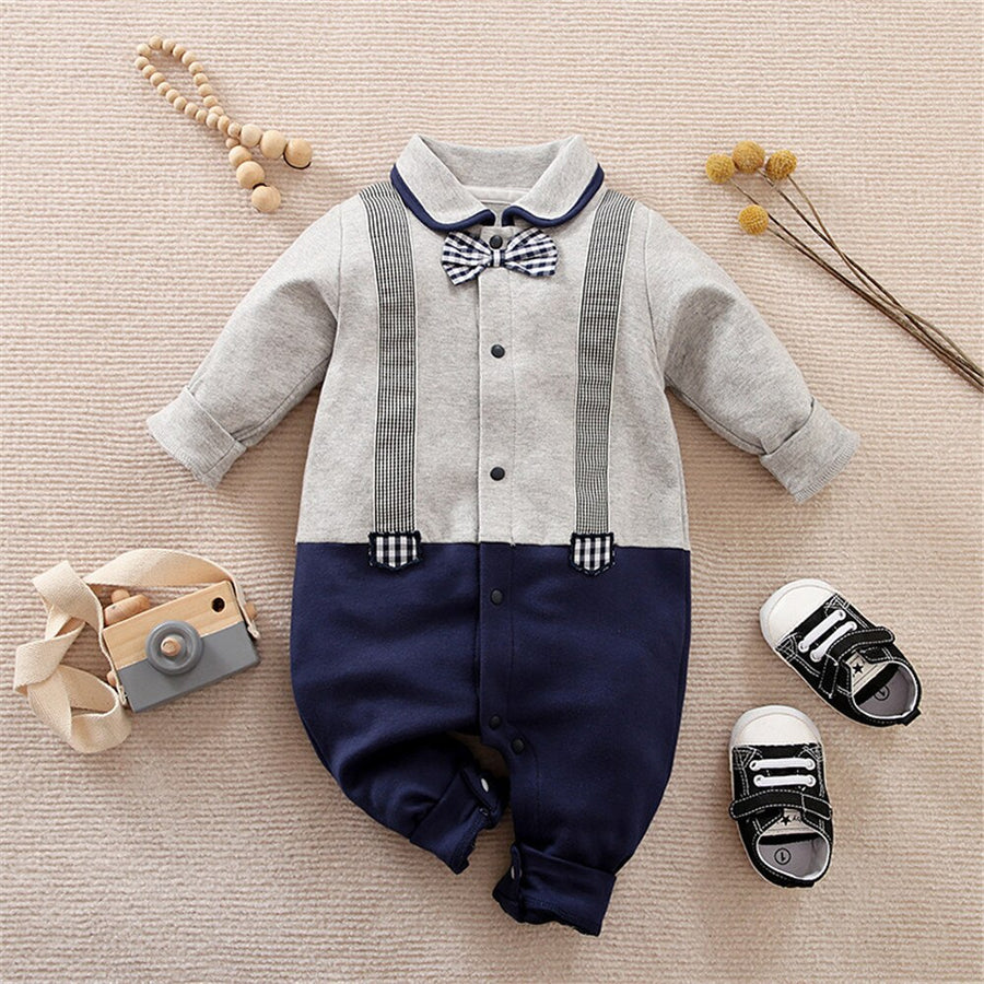 Newborn Baby Gentleman Jumpsuit - Image 28