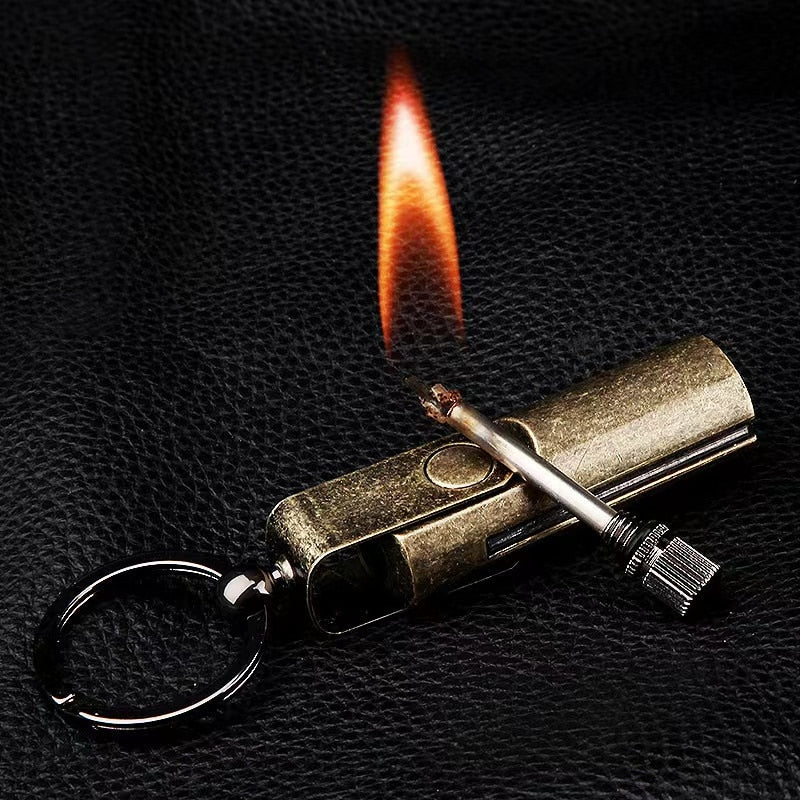 Easy Survivor Waterproof Kerosene Keychain Lighter - Image 0