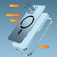 Magsafe Aluminum Frame Metal Bumper iPhone Case - Image 1