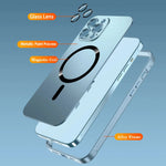 Magsafe Aluminum Frame Metal Bumper iPhone Case